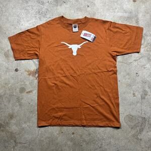 Vintage 90s DEADSTOCK UT-Austin Texas Longhorns Logo Shirt Size S